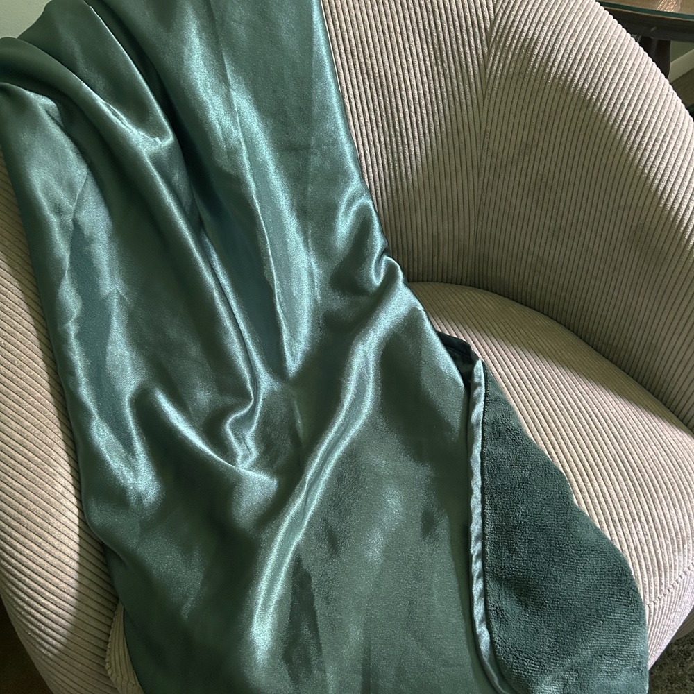 Brookstone NAP 2 Ply Throw Travel or Baby Blanket